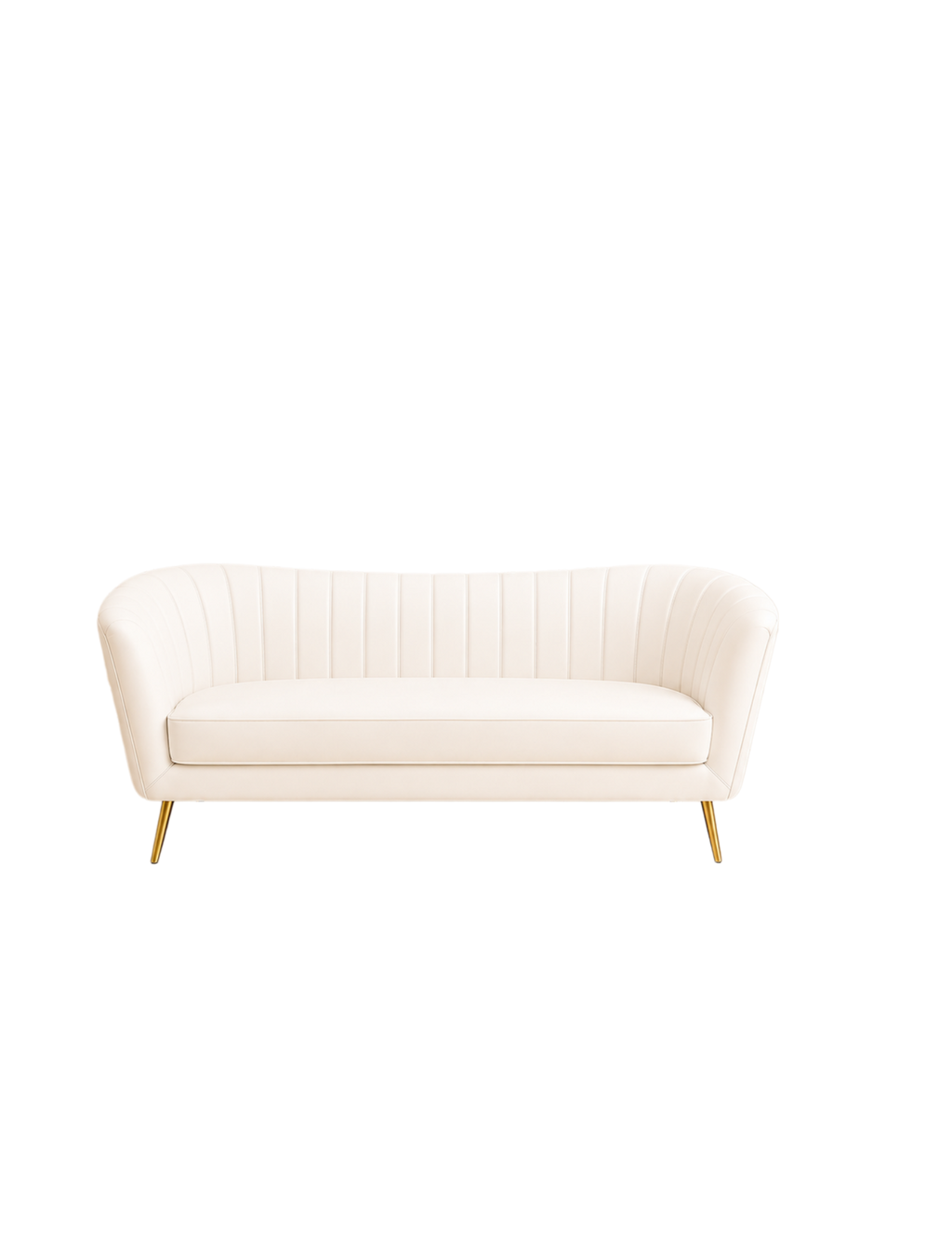 White Leather Sofa