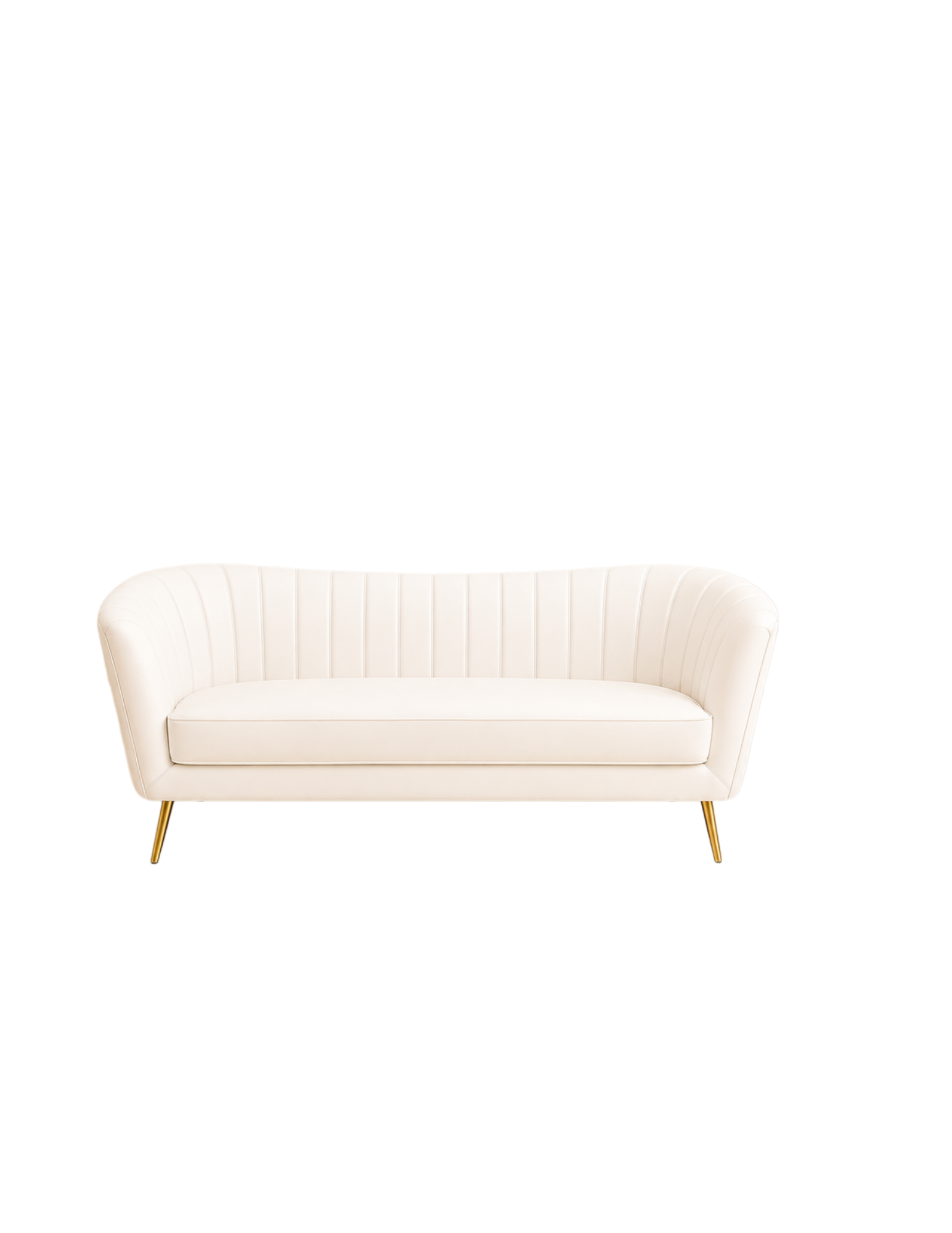 White Leather Sofa