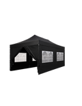 Black Canopy Pop Up Tent 10 x 30
