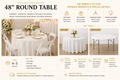 Round Tables (48” • 60” • 72”)