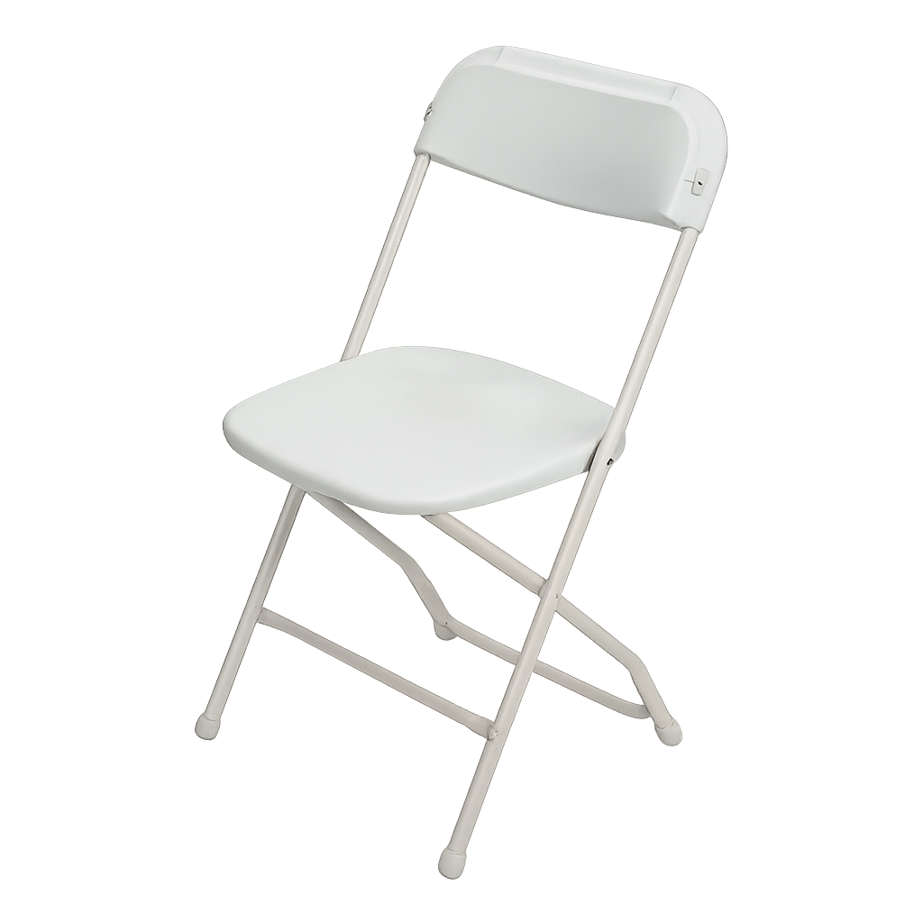 White Folding Chair