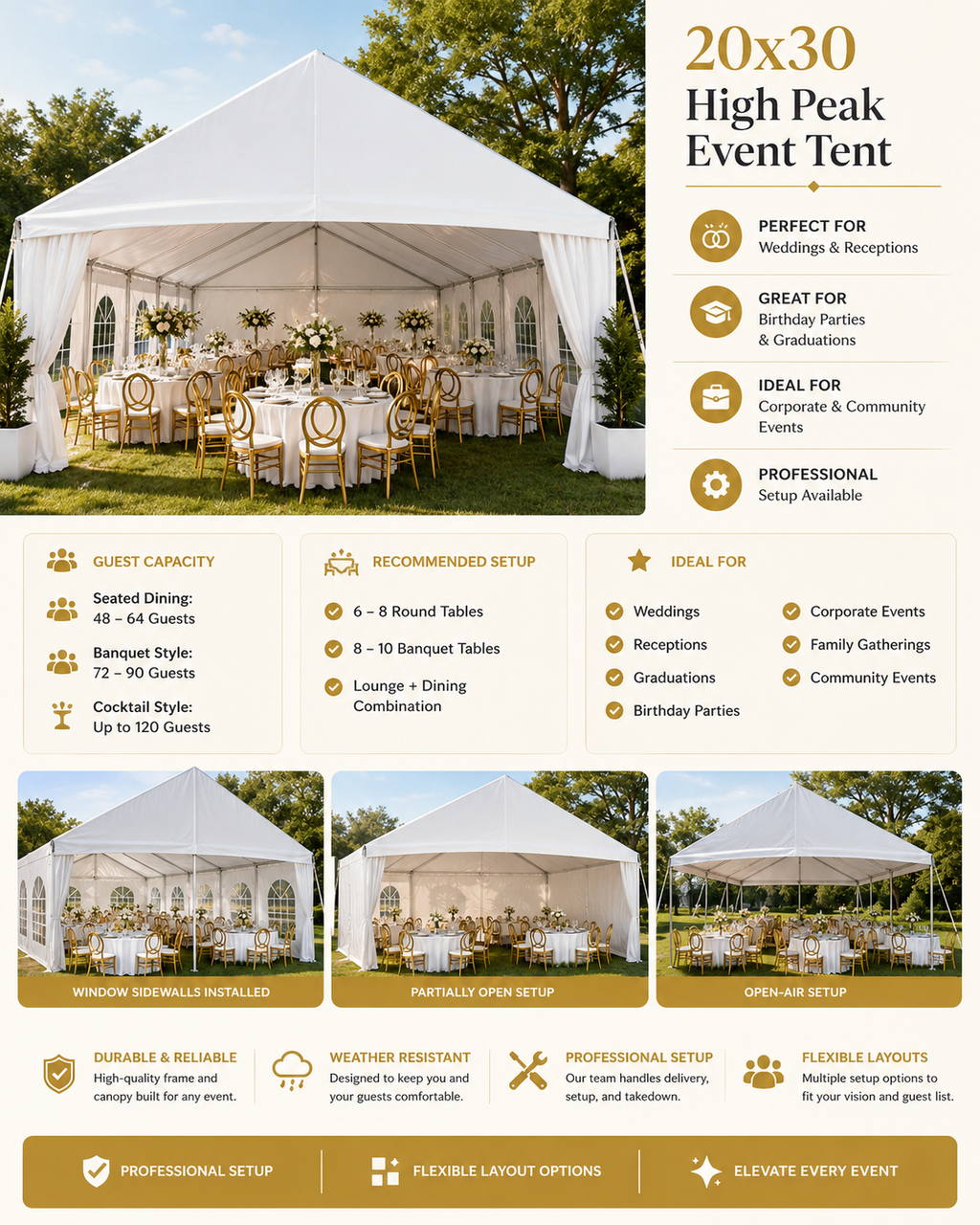 20x30 Party Tent